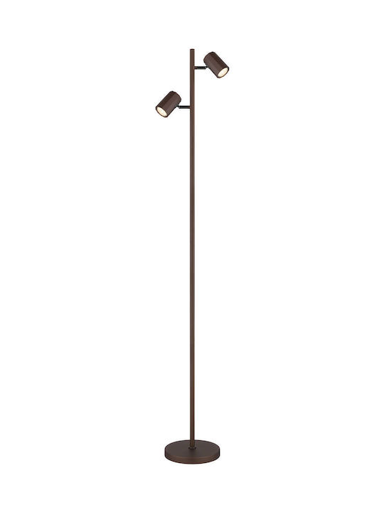 Globo Lighting Φωτιστικό Δαπέδου Καφέ