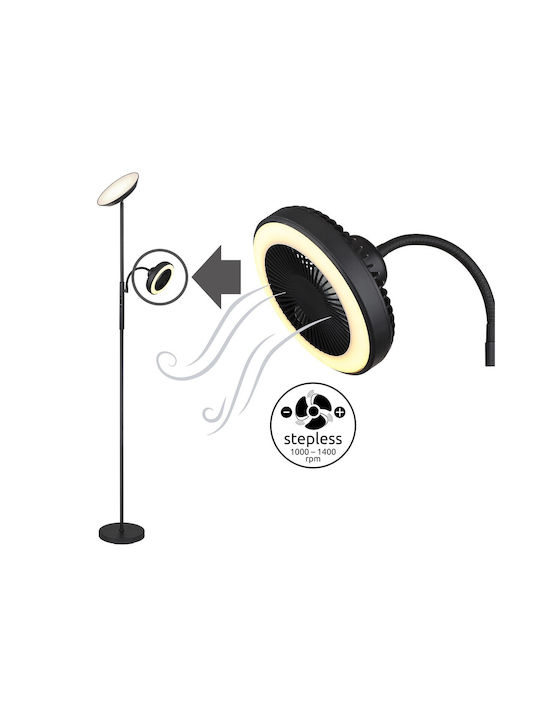 Globo Lighting Floor Lamp Black
