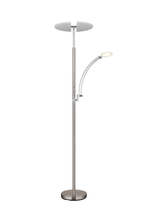 Globo Lighting Φωτιστικό Δαπέδου Ασημί