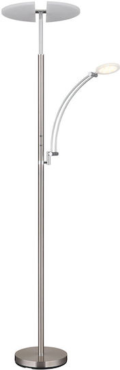 Globo Lighting Floor Lamp Silver