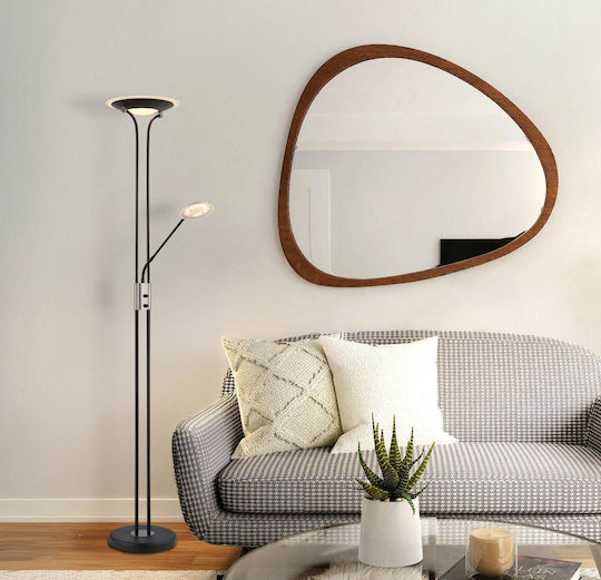 Globo Lighting Φωτιστικό Δαπέδου Μαύρο