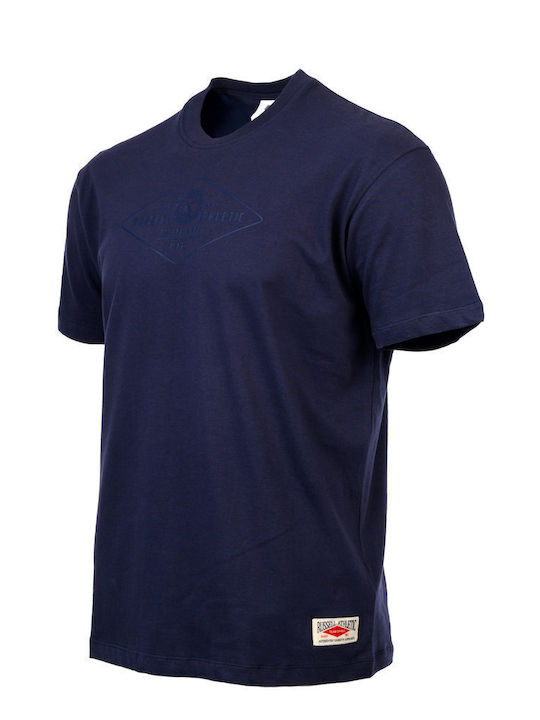 Crew Neck Sportliches T-Shirt Blue