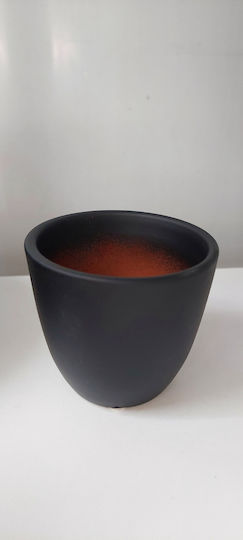 Polnix Plant Pot Plastic Black