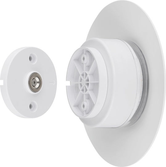 Globo Lighting Table Lamp LED with White Shade and Base