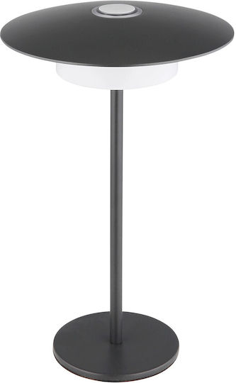 Globo Lighting Метален Портатиф с Вградено LED сив Капак и Основа