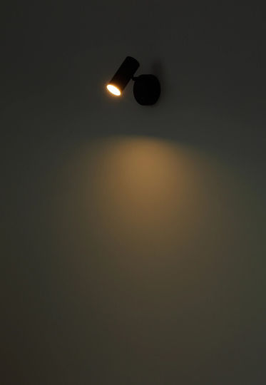 Globo Lighting Μονό Σποτ σε Μαύρο Χρώμα