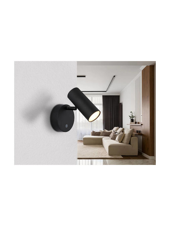 Globo Lighting Единично Спот в Черен Цвят