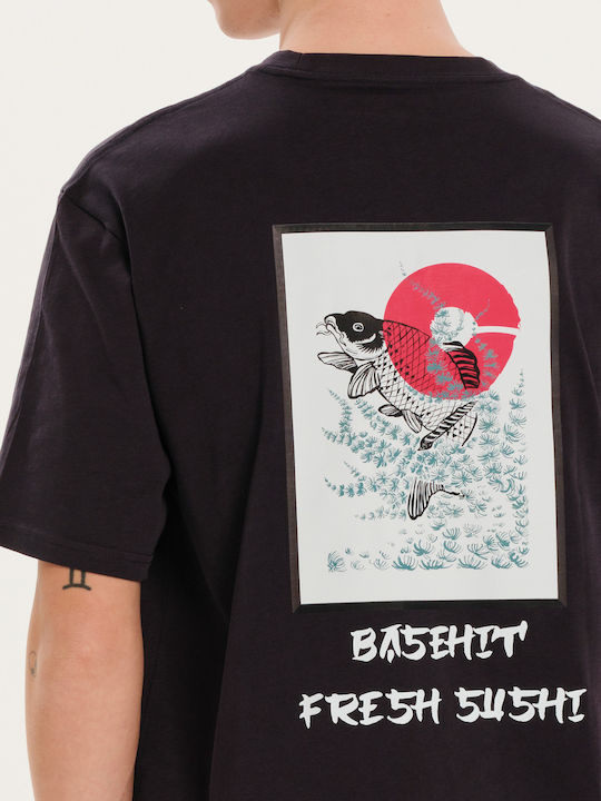 T-shirt Μαύρο