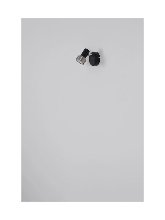 Globo Lighting Μονό Σποτ σε Μαύρο Χρώμα