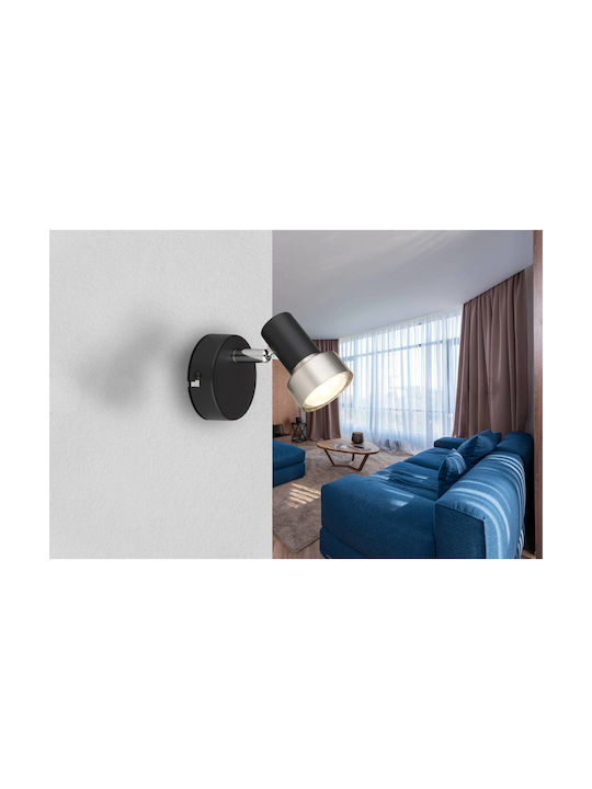 Globo Lighting Μονό Σποτ σε Μαύρο Χρώμα
