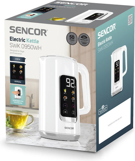 Sencor Kettle 1.7lt 2200W Gray
