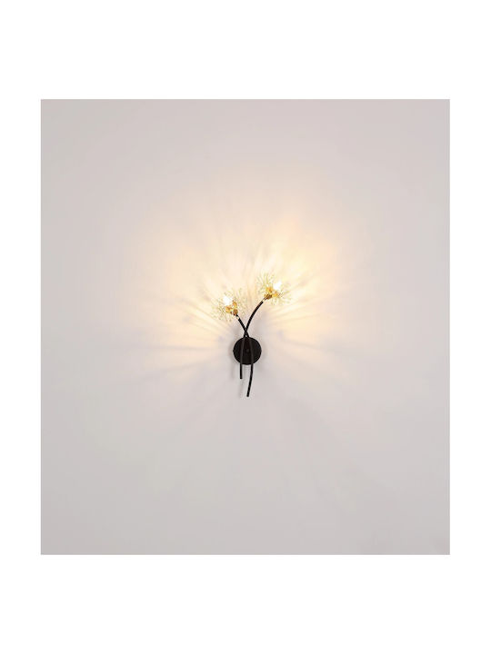 Globo Lighting Φωτιστικό Τοίχου Μαύρο