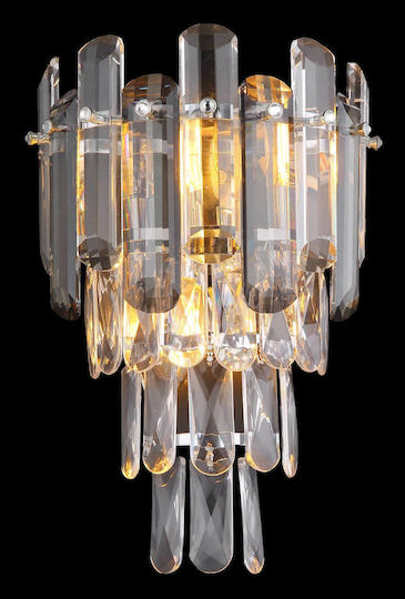 Globo Lighting Wandleuchte Transparent 24cm