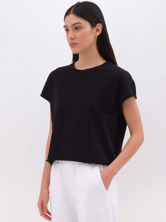 Γυναικείο T-shirt Μαύρο