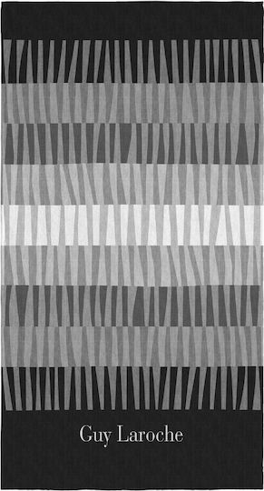 Guy Laroche Velour Gedruckt Schwarze 175x100cm