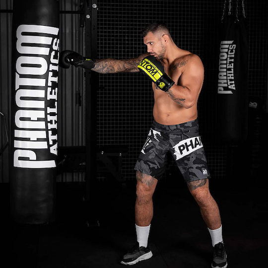 Phantom Apex Mănuși de Box din Piele Sintetică pentru Competiție Negre