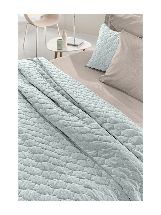 Guy Laroche Kiara Set Coverlet Semi-double Microfiber MInt 180x240cm 2pcs