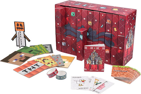 Minecraft Christmas Calendar 24 Boxes