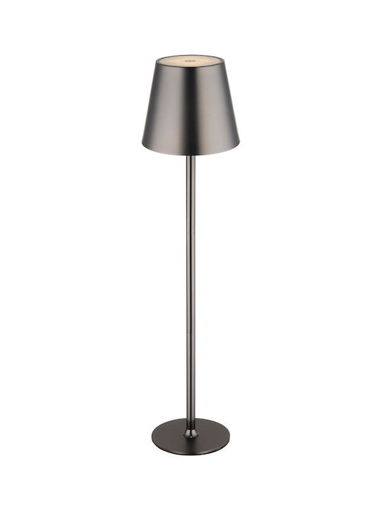 Globo Lighting Πορτατίφ LED με Γκρι Καπέλο και Βάση