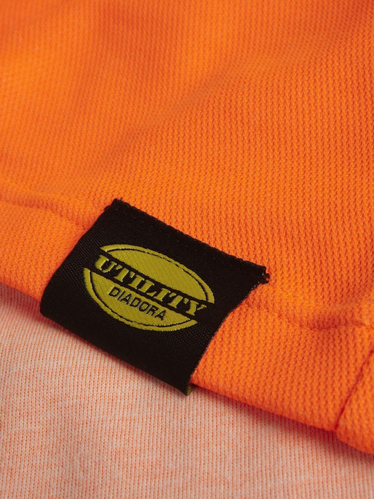 Utility Diadora T-shirt Hv Iso 20471 Υψηλής Ορατότητας Πορτοκαλί 176233