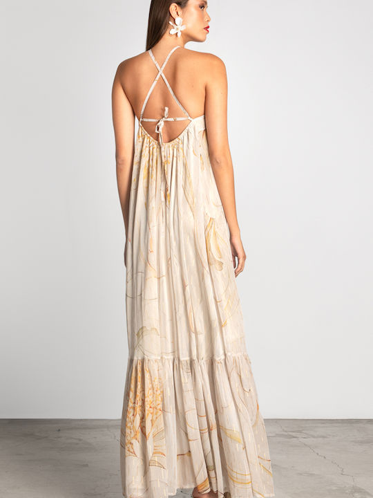 Moutaki Dress Wedding - Christening Multicolour