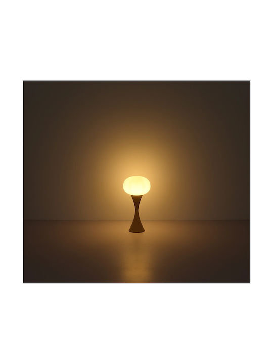 Globo Lighting Декоративна Лампа с Цокъл за Крушка E14 Бежов