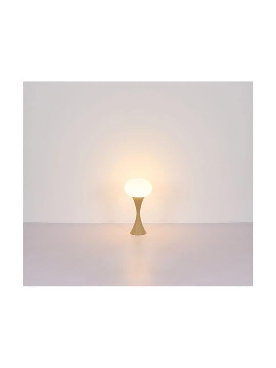 Globo Lighting Декоративна Лампа с Цокъл за Крушка E14 Бежов