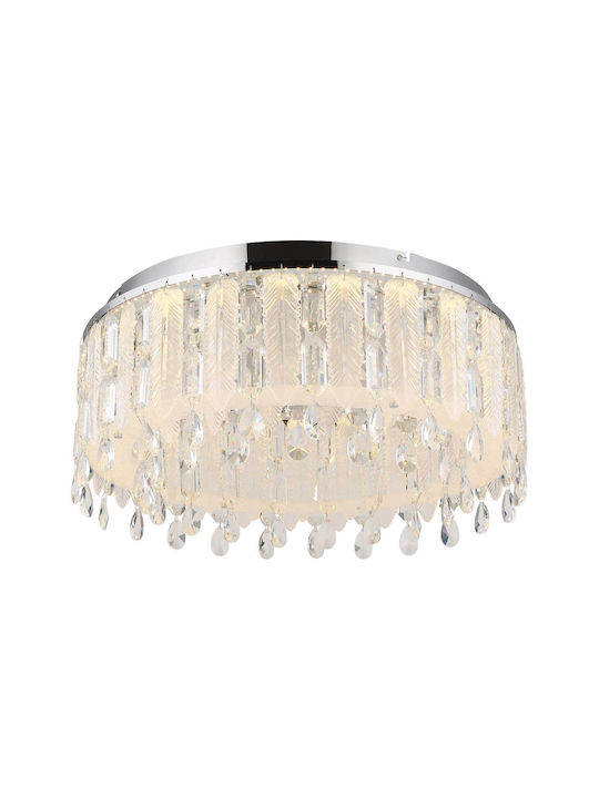 Globo Lighting Πλαφονιέρα Οροφής Διάφανη