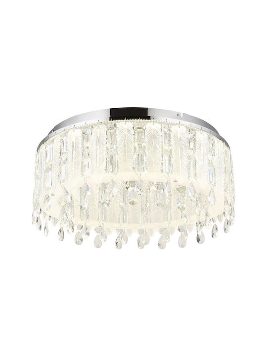 Globo Lighting Πλαφονιέρα Οροφής Διάφανη