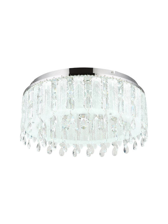 Globo Lighting Πλαφονιέρα Οροφής Διάφανη