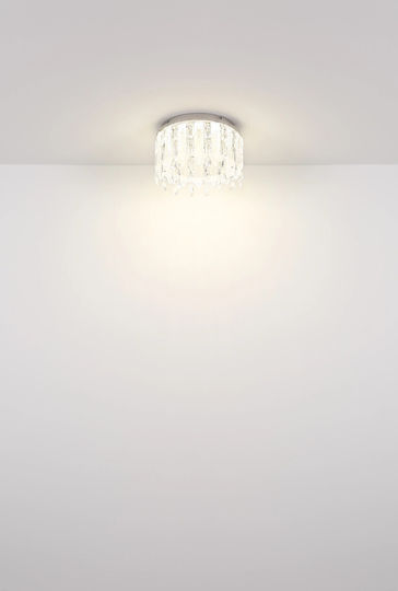 Globo Lighting Πλαφονιέρα Οροφής 58εκ. Διάφανη