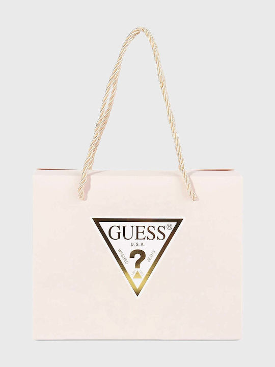 Guess Baby Bodysuit Short-Sleeved Salmon