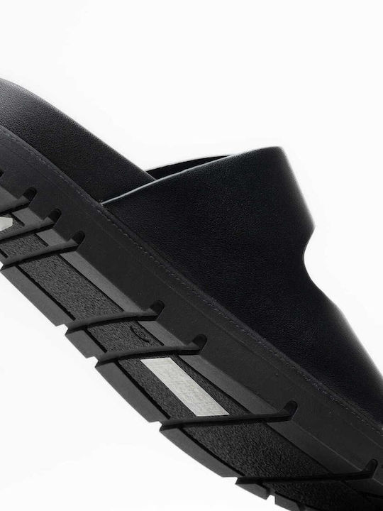 Jade Women's Flat Sandals in Black Color