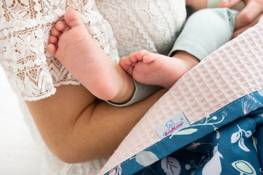 Matex Pătură Pepinieră Swaddling pături 100% bumbac Roz 75x100cm