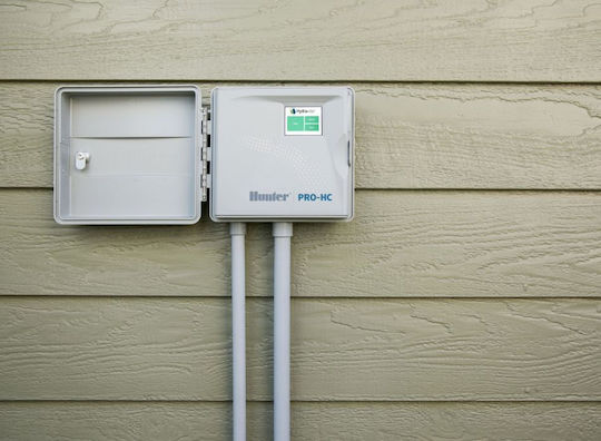 Hunter Industries Hydrawise Разработчик на поливане Стенен Електрически 12 Разпределения с Wi-Fi