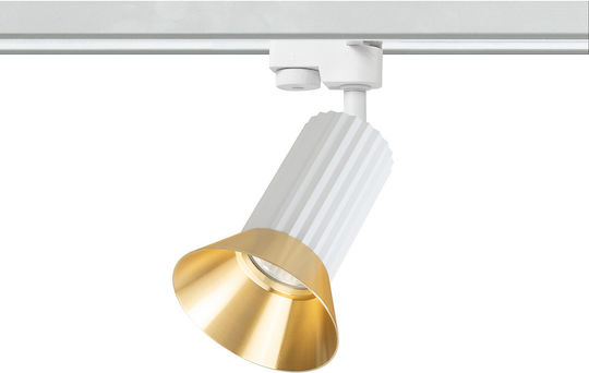 Eko Light Single Spot with Socket GU10 in White Color