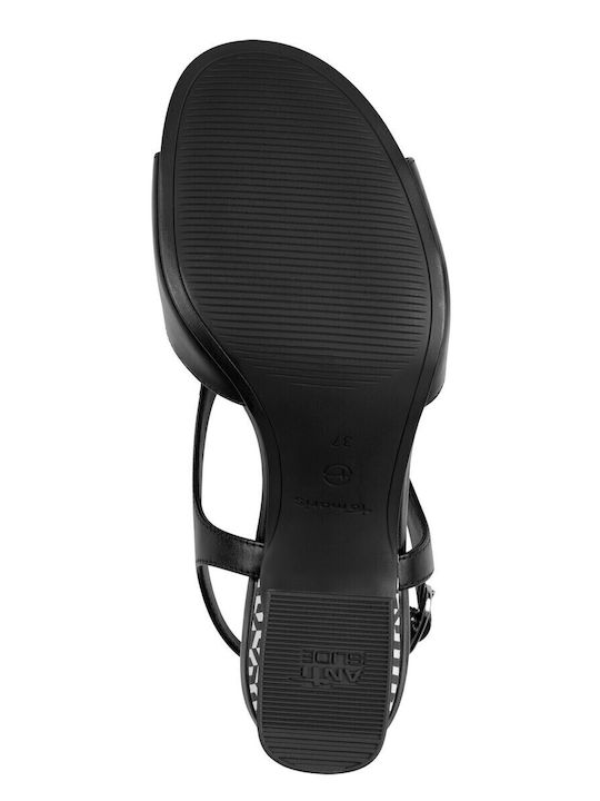 Leather Sandals Black