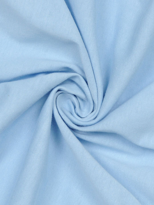 Matex Changing Pad Cover made of Fabric Light Blue 50x70cm