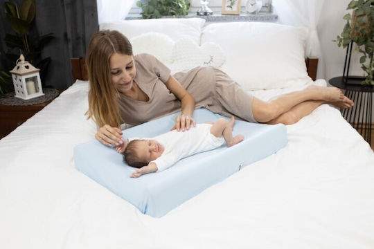 Matex Changing Pad Cover made of Fabric Blue 50x70cm