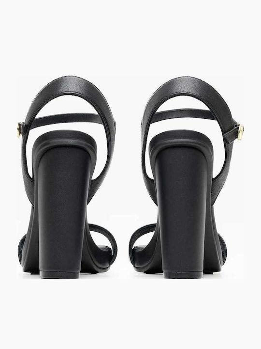 Leather Sandals Black