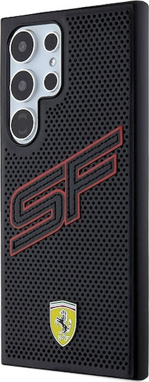 Ferrari Sf Perforated Задна корица Пластмаса Розов (Galaxy S24 Ultra)