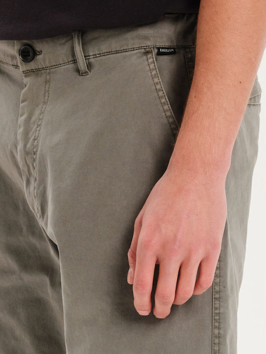 Herrenshorts Chino Grün