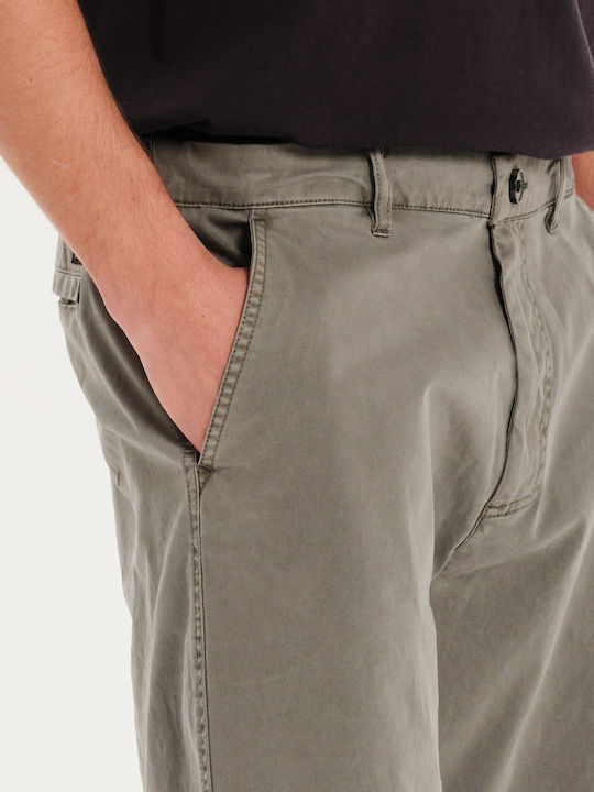 Herrenshorts Chino Grün