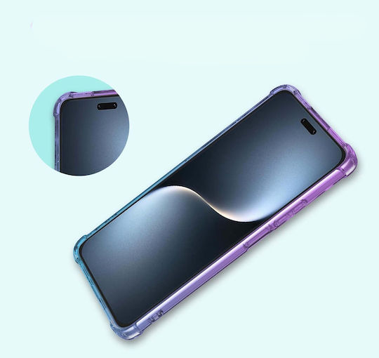 Honor Magic 7 Pro Gradient Stoßfeste Hülle Lila Blau