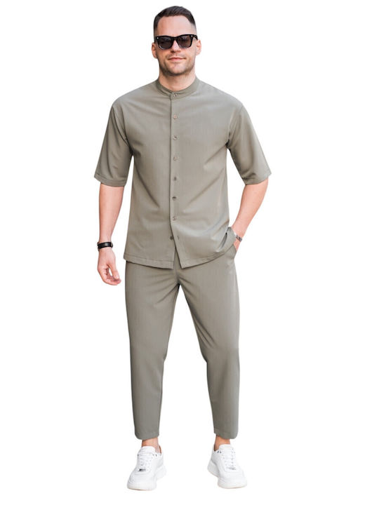 Trousers Elastic Olive
