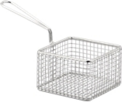Sunnex Frittierkorb Servierkorb mit Durchmesser 9.5cm und Höhe 6cm Mini 12Stück