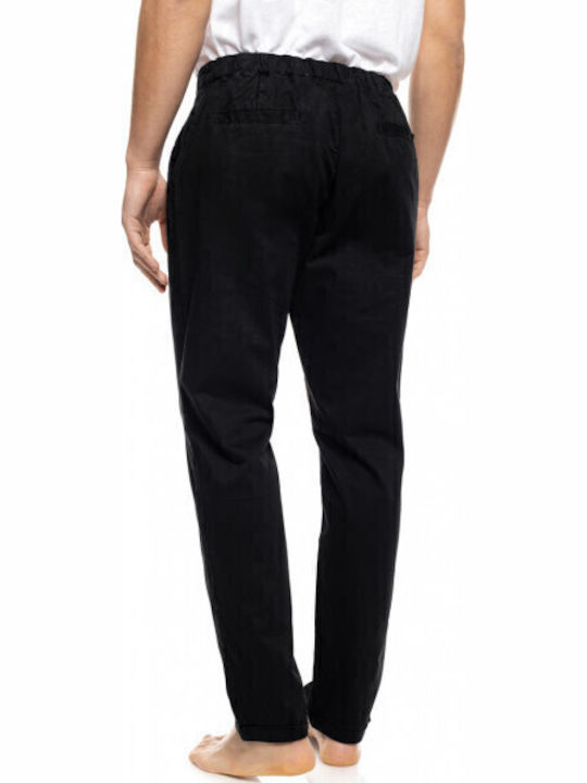 Men's Trousers Chinos Elastic Black
