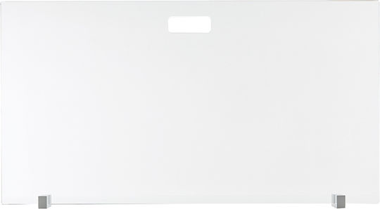 Zogometal Μεταλλικό Προστατευτικό Τζακιού 90x50cm Μαύρο