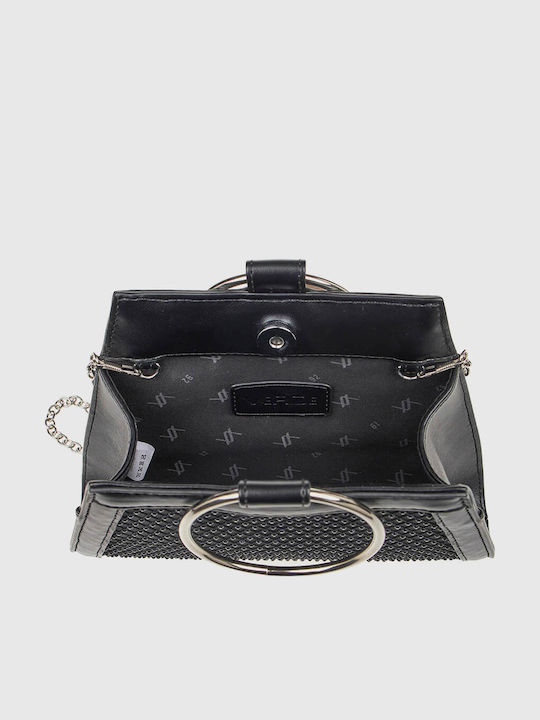 Leather Women's Handbag Black