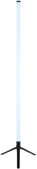 Globo Lighting LED Stehlampe H113 cm mit RGB-Licht Schwarz